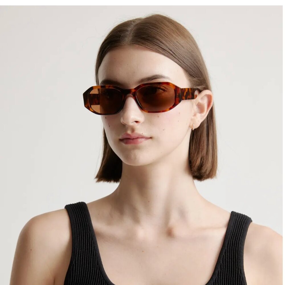 EUC Quince Cora Polarized Acetate Sunglasses - Wide - Picture 2 of 7